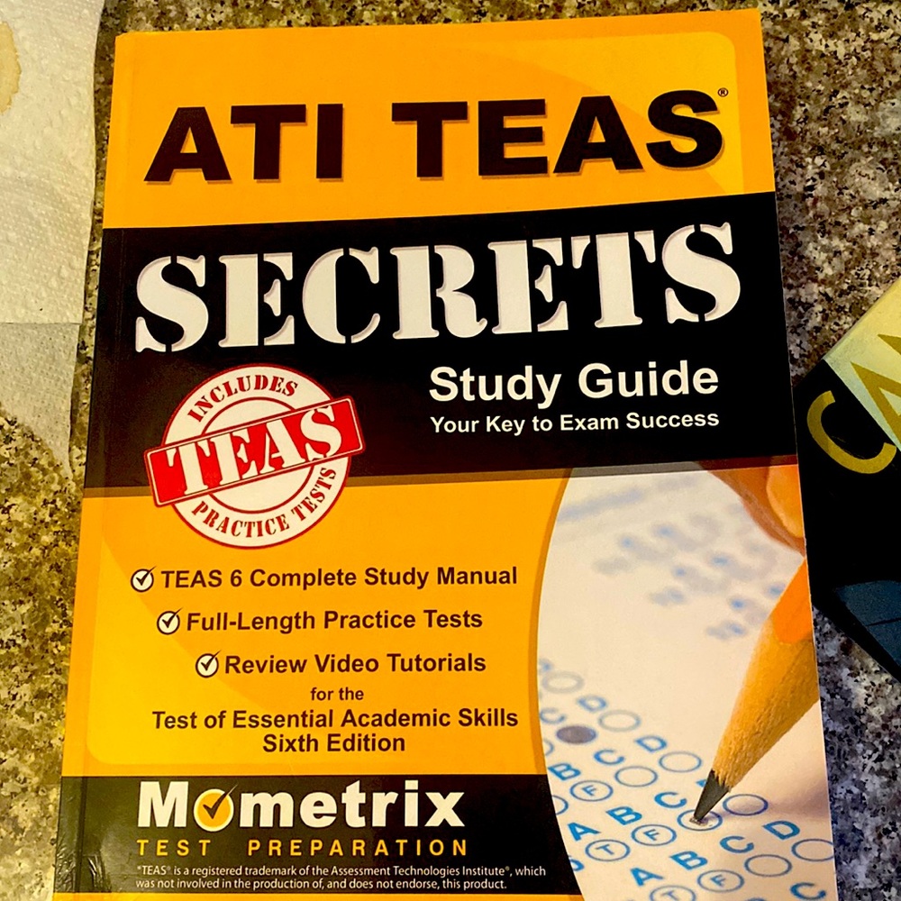6 th edition ATI test prep barely used. Like new